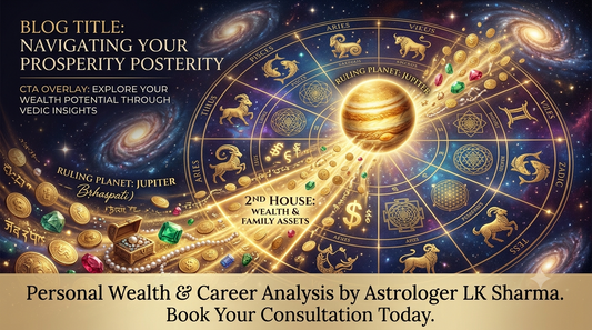 2nd Lord in 12 Houses in Astrology: Complete Guide to Wealth, Finances & Financial Success