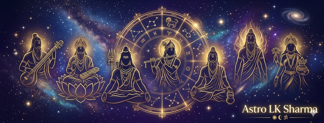 The Sages of Vedic Wisdom and Their Astrological Meaning