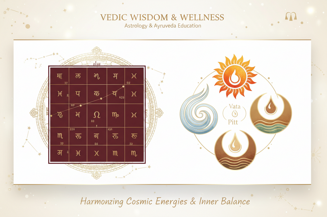 Naadi Dosha and Ayurveda: Understanding the Connection in Vedic Astrology